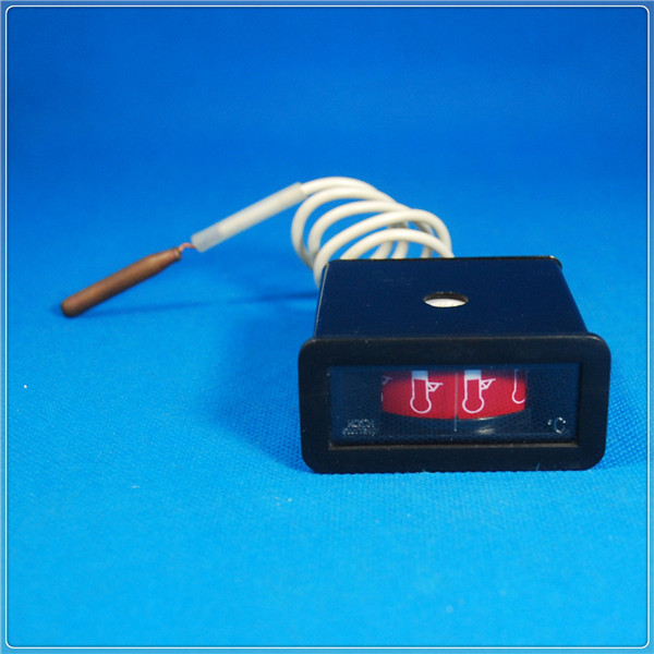 Refrigeration rectangle thermometer